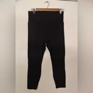 Athleta High Rise 7/8 Leggings Black Size M